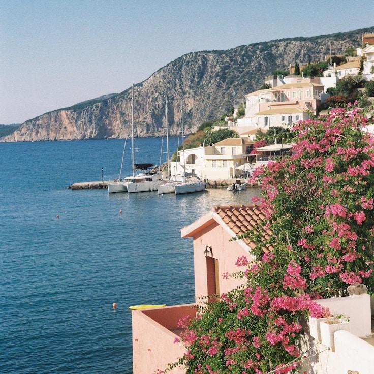 Entertainment zone at night in Italy